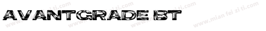 AvantGrade bt字体转换